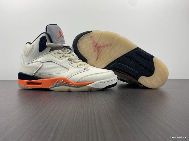 DC1060-100 Jordan Orange Retro 5 Total 0823